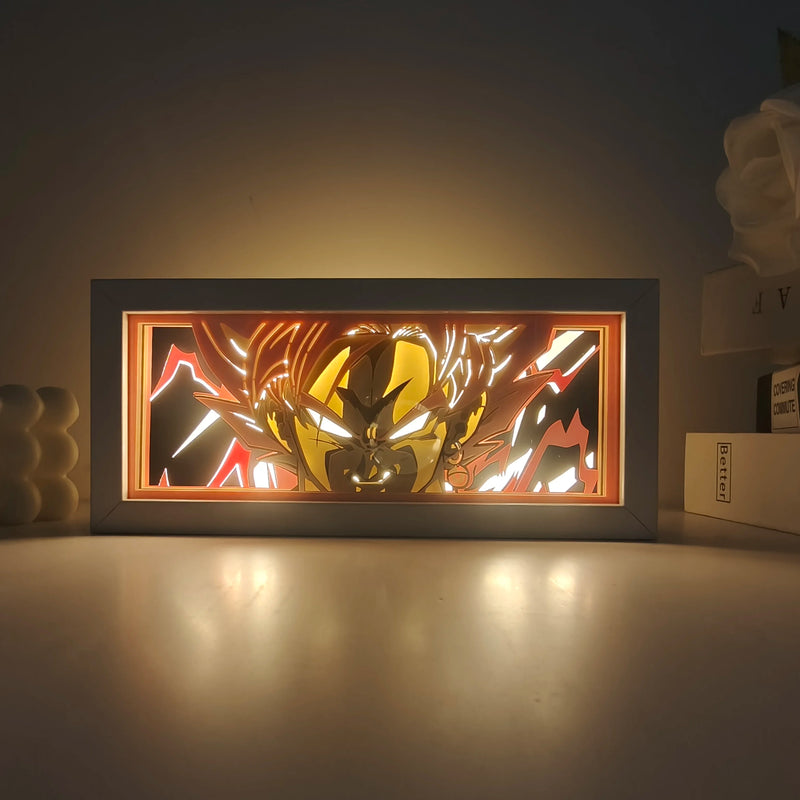 3D LED Anime Lamp USB Rechargeable Night Light