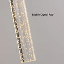 Modern LED Wall Light – Crystal Bubble Design